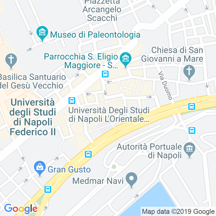 CAP di Vico Strettola Agli Orefici a Napoli