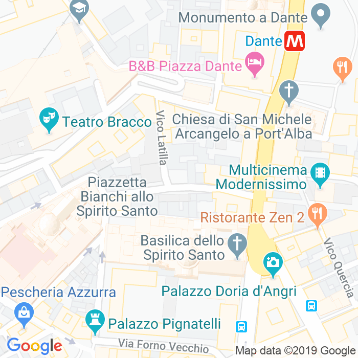 CAP di Piazza Francesco D'Ovidio a Napoli