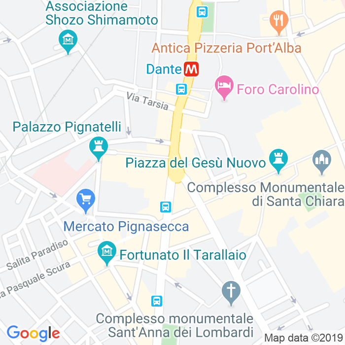 CAP di Piazza Sette Settembre a Napoli