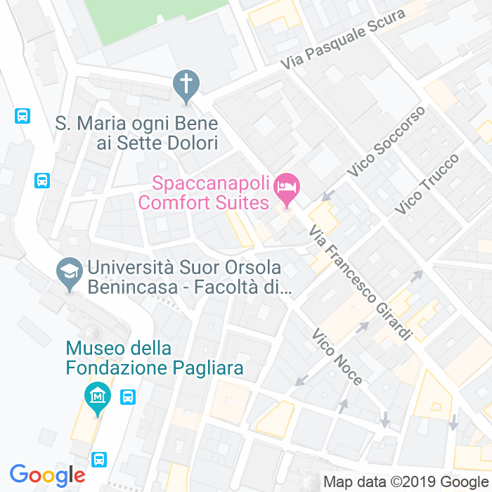 CAP di Piazzetta Giardinetto A Santa Maria Ognibene a Napoli