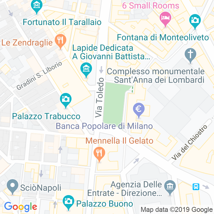 CAP di Salvo D'Acquisto (Carita (Piazza)) a Napoli