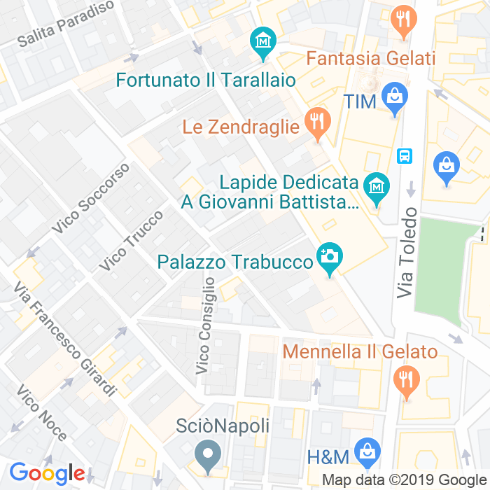 CAP di Via Carlo Nazzaro a Napoli