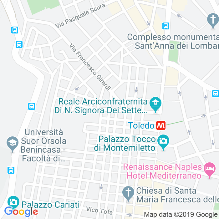 CAP di Via Concezione A Montecalvario a Napoli