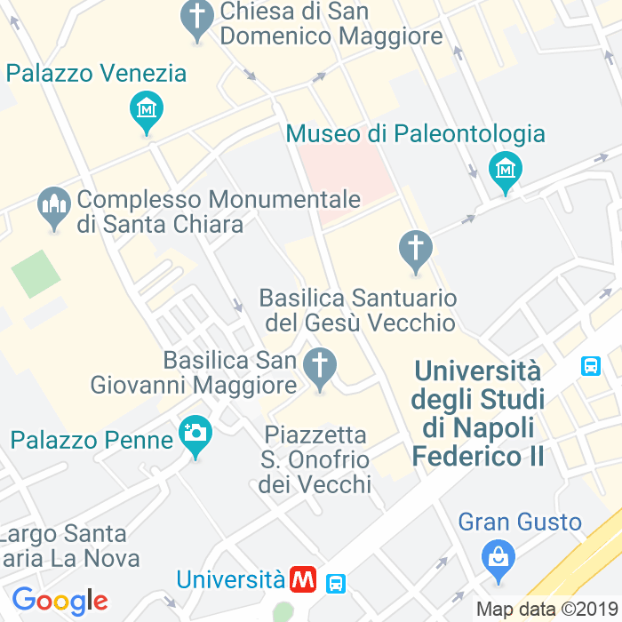 CAP di Via Enrico De Marinis a Napoli