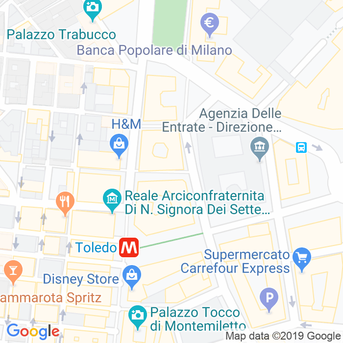 CAP di Via Francesco Baracca a Napoli