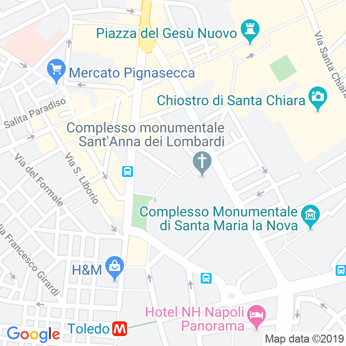 CAP di Via Mario Morgantini a Napoli