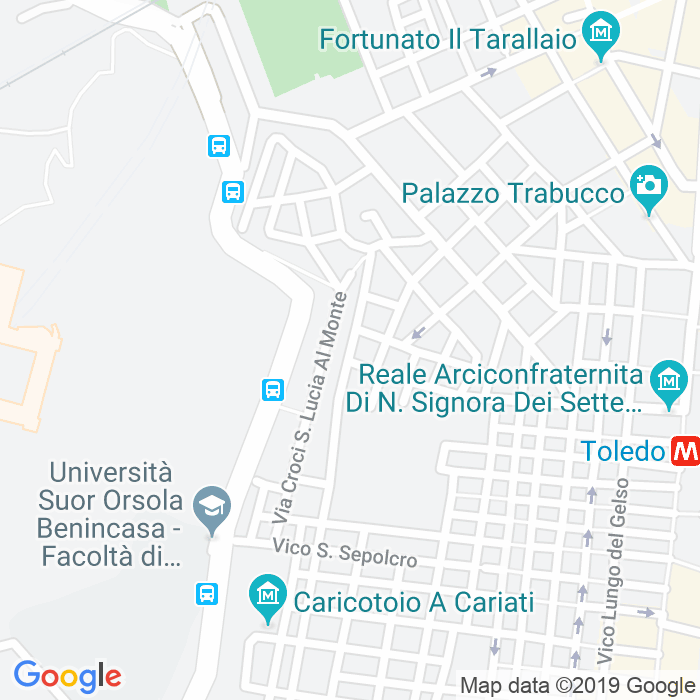 CAP di Via Nuova Santa Maria Ognibene a Napoli