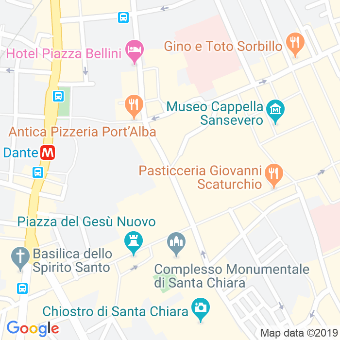 CAP di Via San Sebastiano a Napoli
