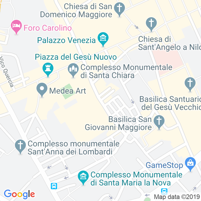 CAP di Via Santa Chiara a Napoli