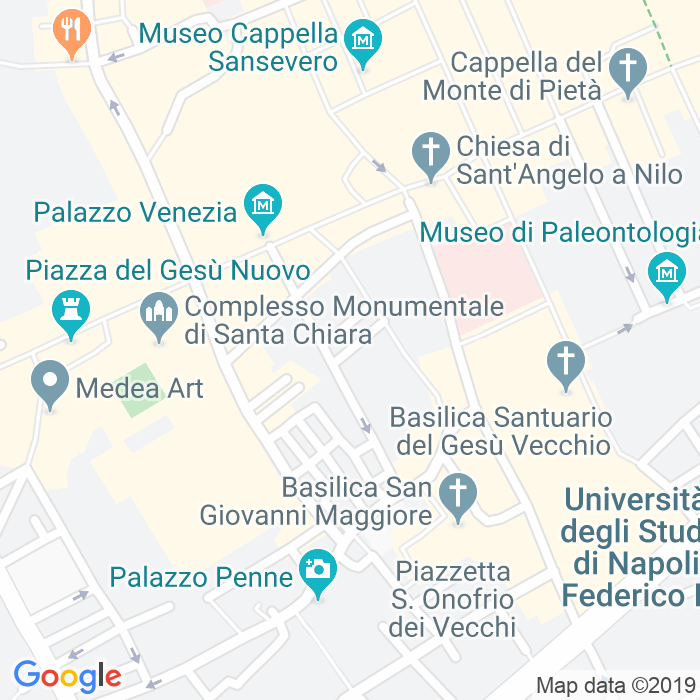 CAP di Vico Belvedere A Pignatelli a Napoli