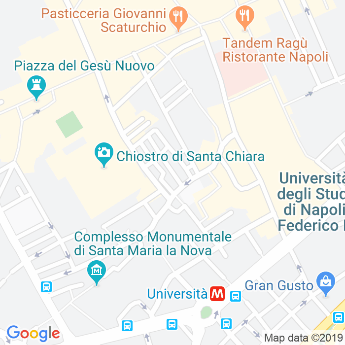 CAP di Vico Candelora a Napoli