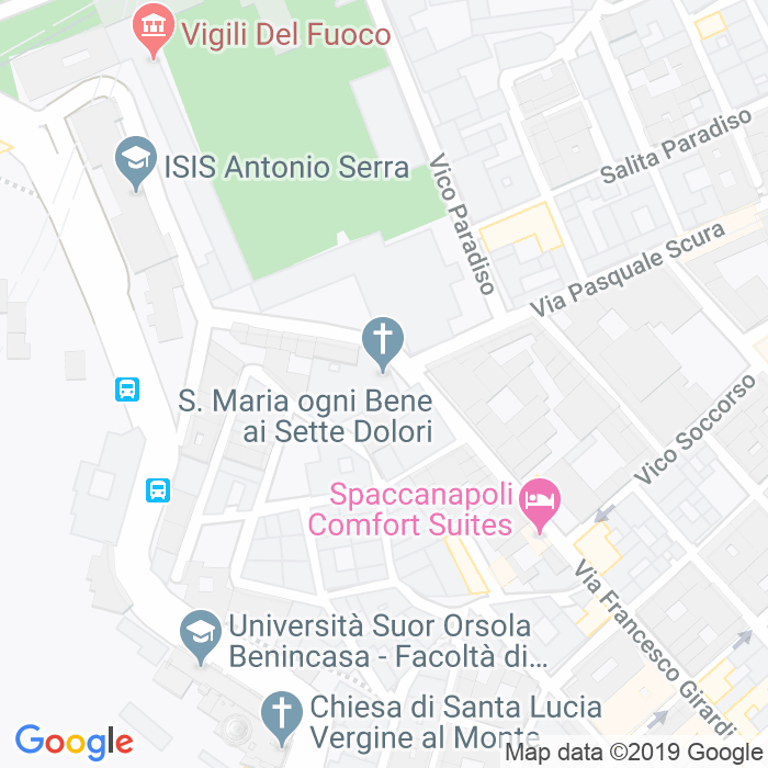 CAP di Vico Congregazione Dei Sette Dolori a Napoli