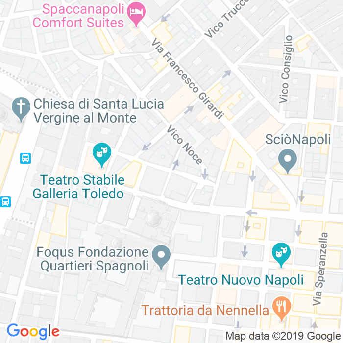 CAP di Vico Ii Della Quercia a Napoli