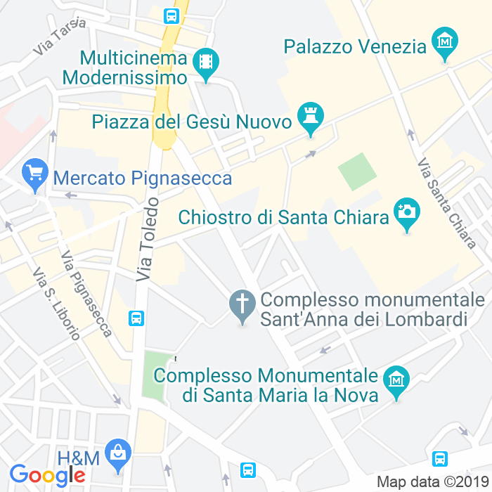 CAP di Vico Monteleone a Napoli