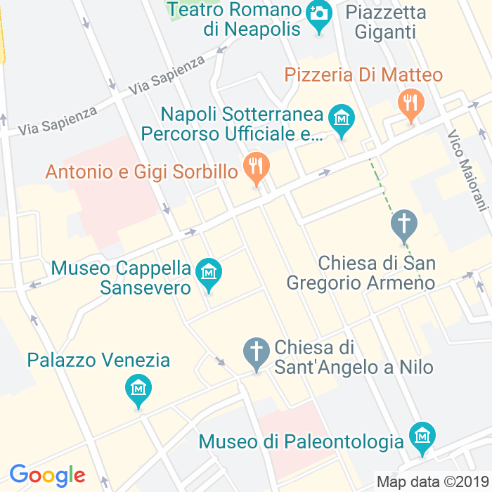 CAP di Vico Seminario Dei Nobili a Napoli
