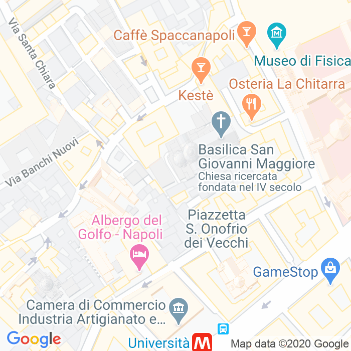 CAP di Vicoletto I San Giovanni Maggiore a Napoli