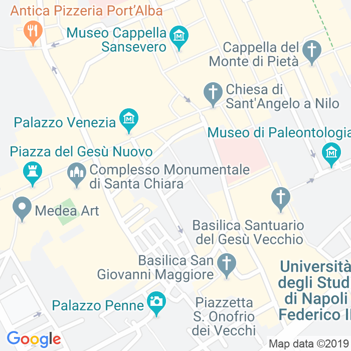 CAP di Vicoletto San Geronimo a Napoli