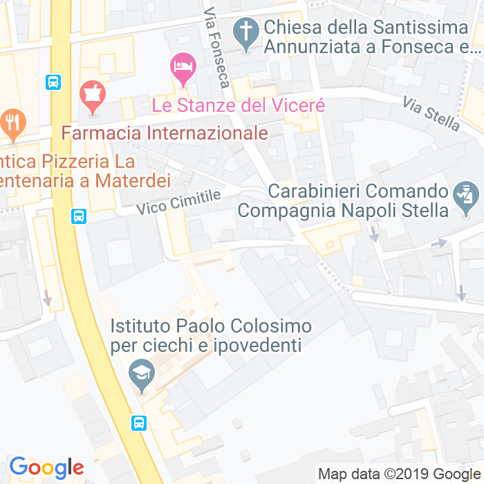 CAP di Strettola Santa Teresa Degli Scalzi a Napoli