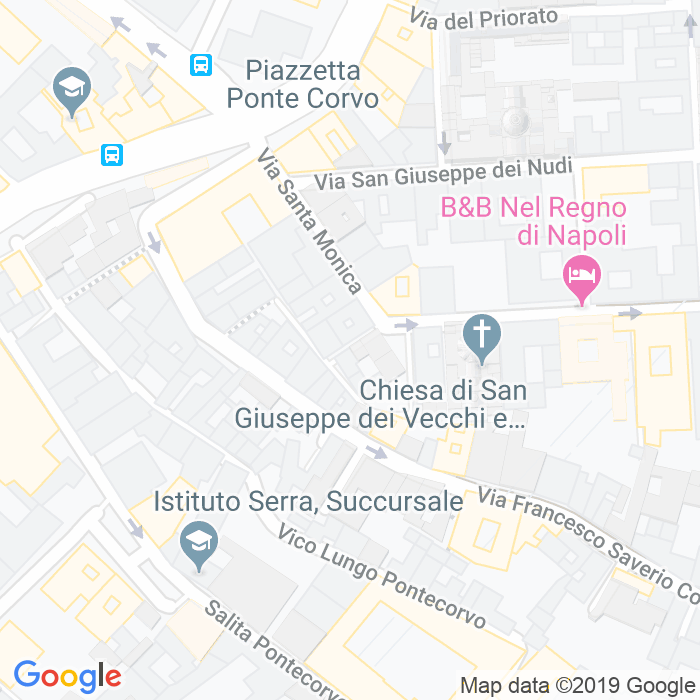CAP di Via Giuseppe Baroni a Napoli
