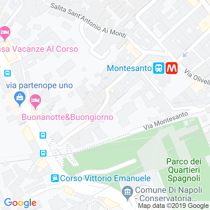 CAP di Via San Cristoforo All'Olivella a Napoli