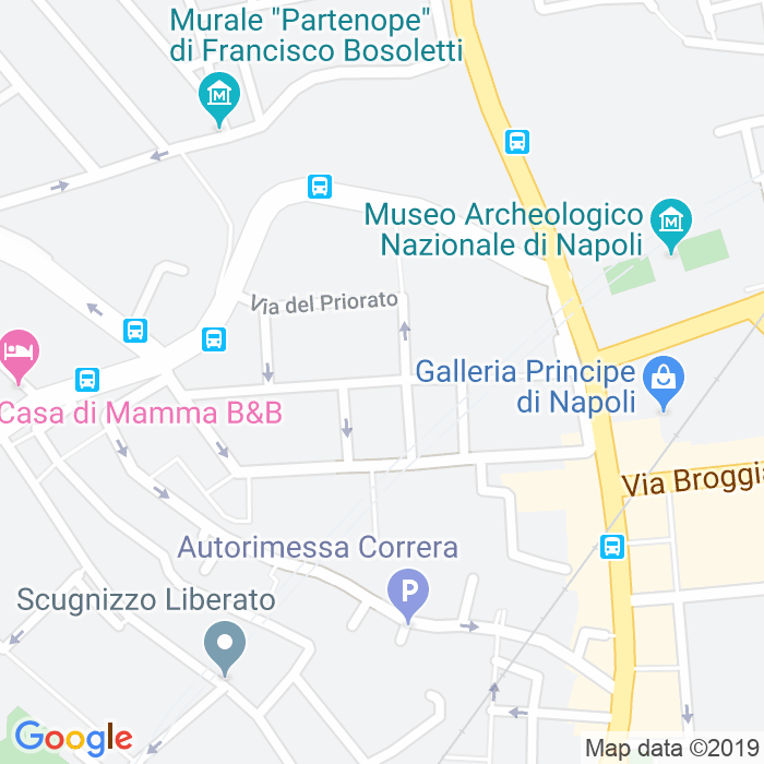 CAP di Via San Giuseppe Dei Nudi a Napoli
