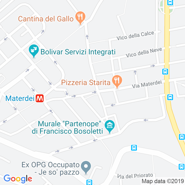 CAP di Piazzetta Materdei a Napoli