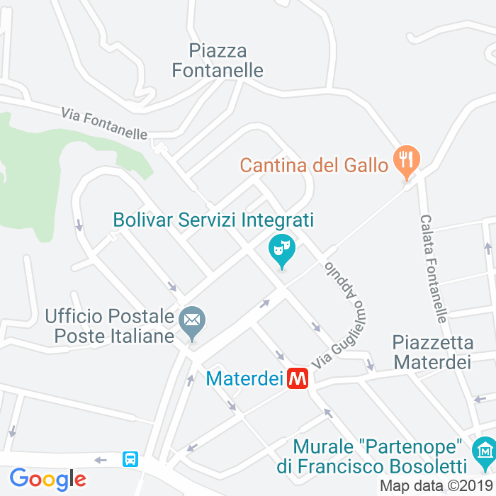 CAP di Via Bartolomeo Caracciolo a Napoli
