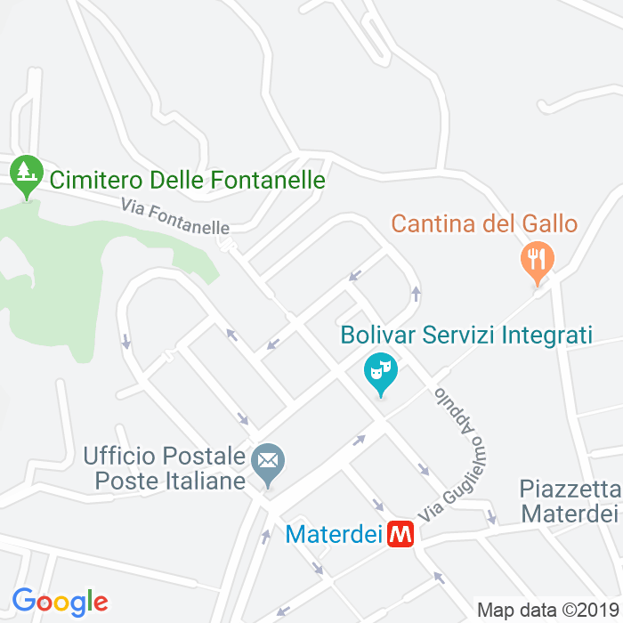 CAP di Via Benedetto De Falco a Napoli