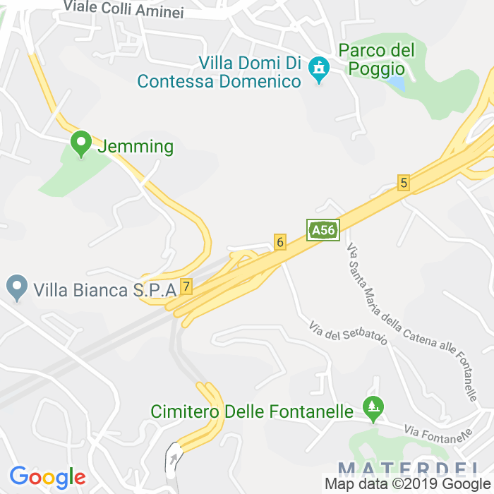 CAP di Via Del Serbatoio Allo Scudillo a Napoli