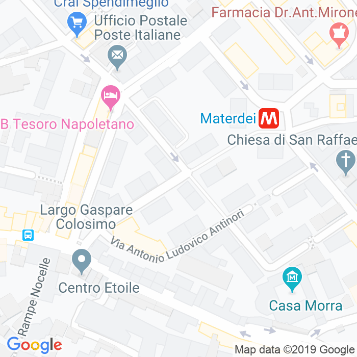 CAP di Via Leone Marsicano a Napoli