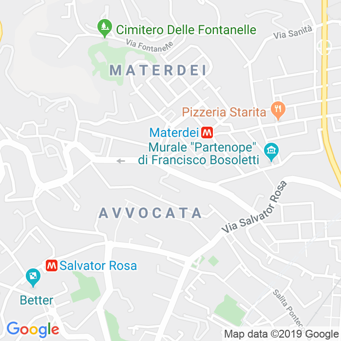 CAP di Via Matteo Renato Imbriani a Napoli