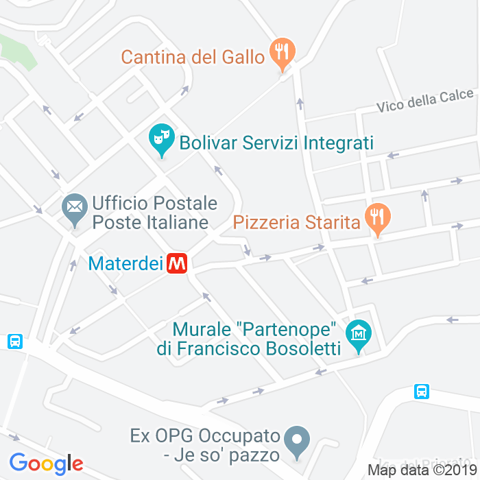 CAP di Via Ugo Falcando a Napoli