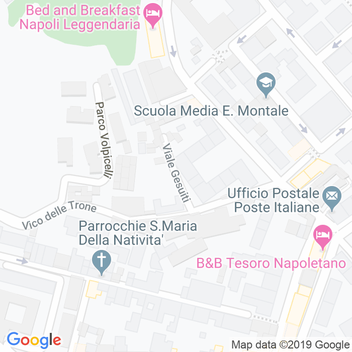 CAP di Viale Dei Gesuiti a Napoli