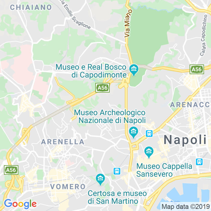 CAP di Vico Della Provvidenza a Napoli