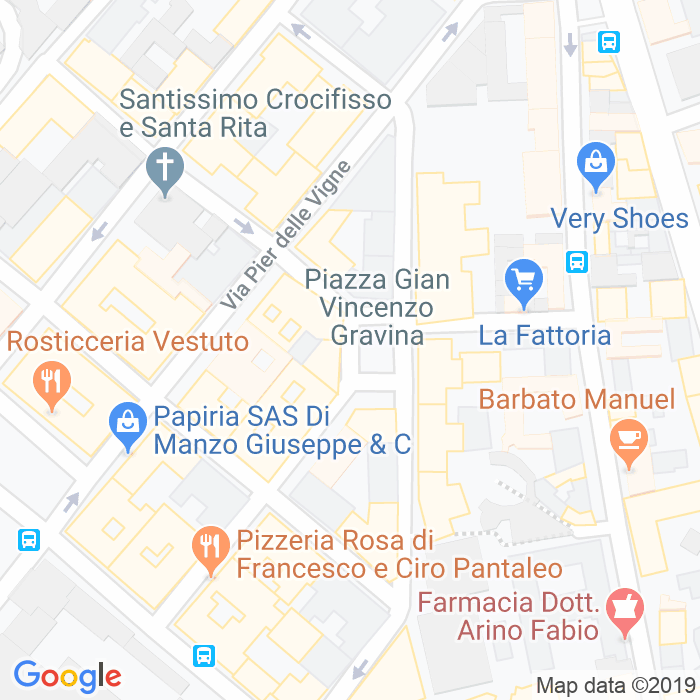 CAP di Piazza Gian Vincenzo Gravina a Napoli