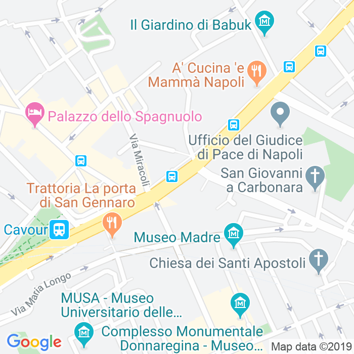 CAP di Piazzetta San Carlo All'Arena a Napoli