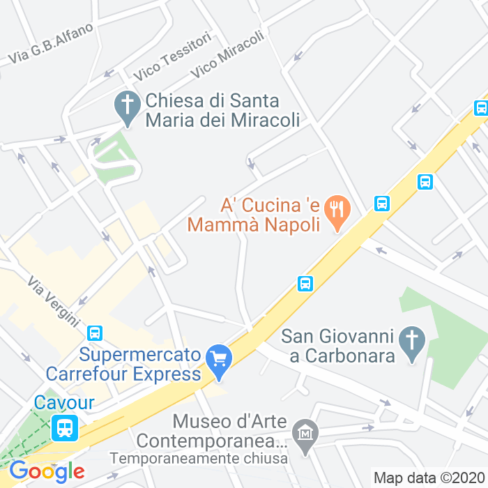 CAP di Via Annibale De Gasperis a Napoli