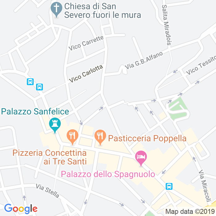 CAP di Via Dei Cristallini a Napoli