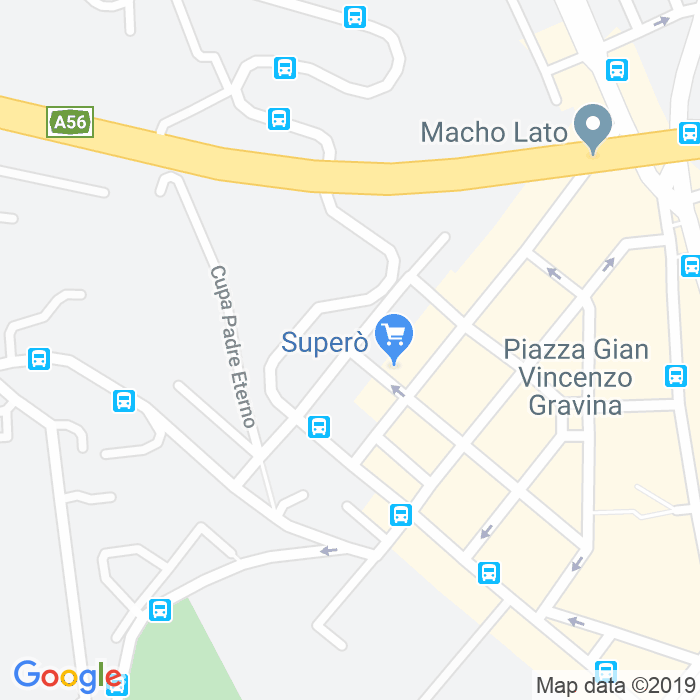 CAP di Via Giacomo Profumo a Napoli