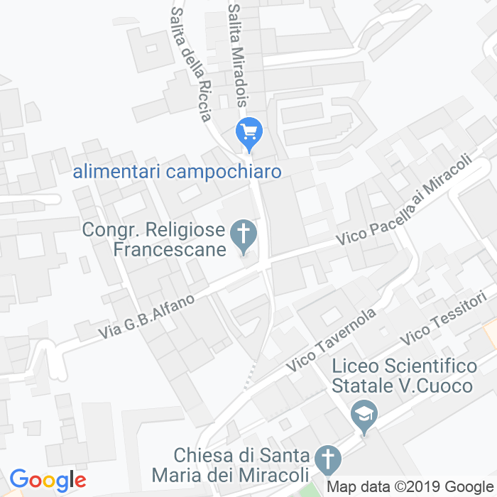 CAP di Via Gian Battista Alfano a Napoli