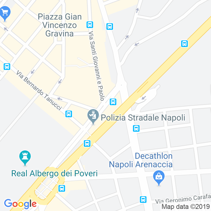 CAP di Via Giovanni Gussone a Napoli