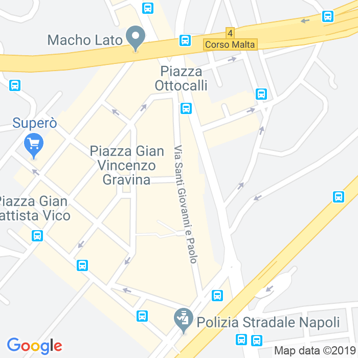 CAP di Via Giuseppe Zurlo a Napoli