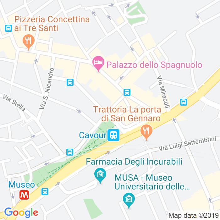 CAP di Via Misericordiella a Napoli