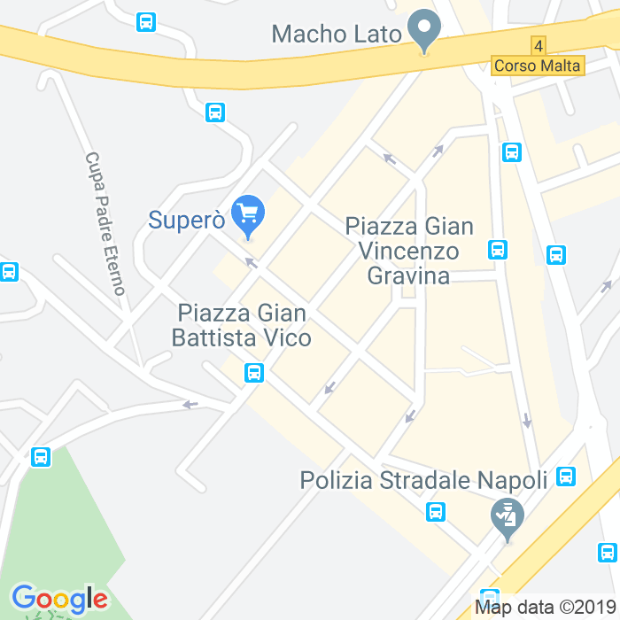 CAP di Via Pier Delle Vigne a Napoli