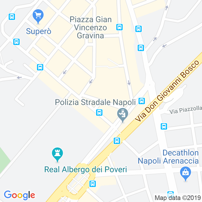 CAP di Via Sant'Eframo Vecchio a Napoli