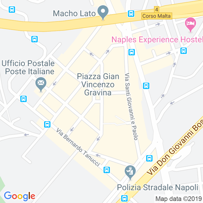 CAP di Via Severino Marco Aurelio a Napoli