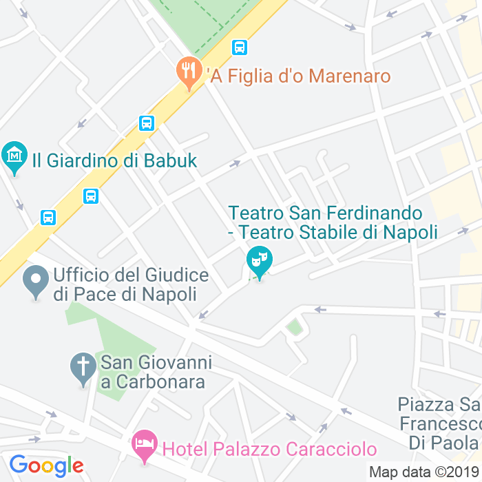 CAP di Via Vincenzo Lanza a Napoli