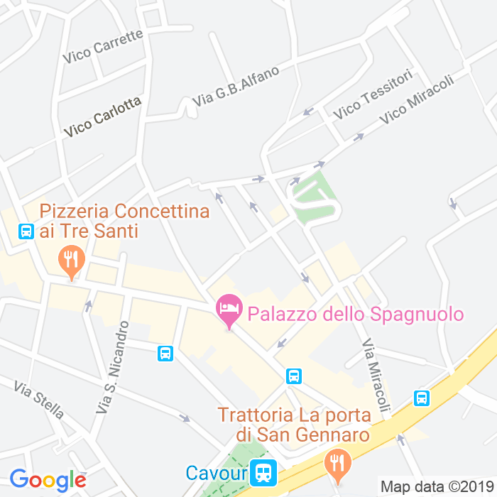 CAP di Vico Croce Ai Miracoli a Napoli