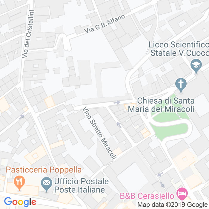 CAP di Vico Nunziatella Ai Miracoli a Napoli