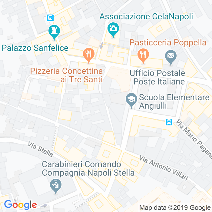 CAP di Vico Santa Maria Del Pozzo a Napoli